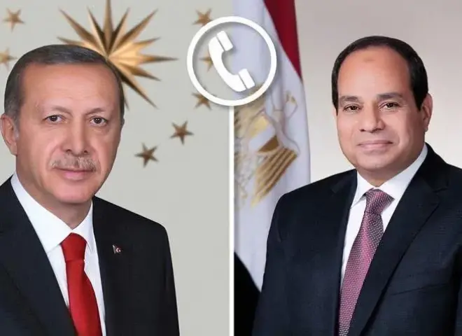 الرئيسان السيسي وأردوغان يتفقان على استمرار التنسيق لمواجهة التحديات الإقليمية