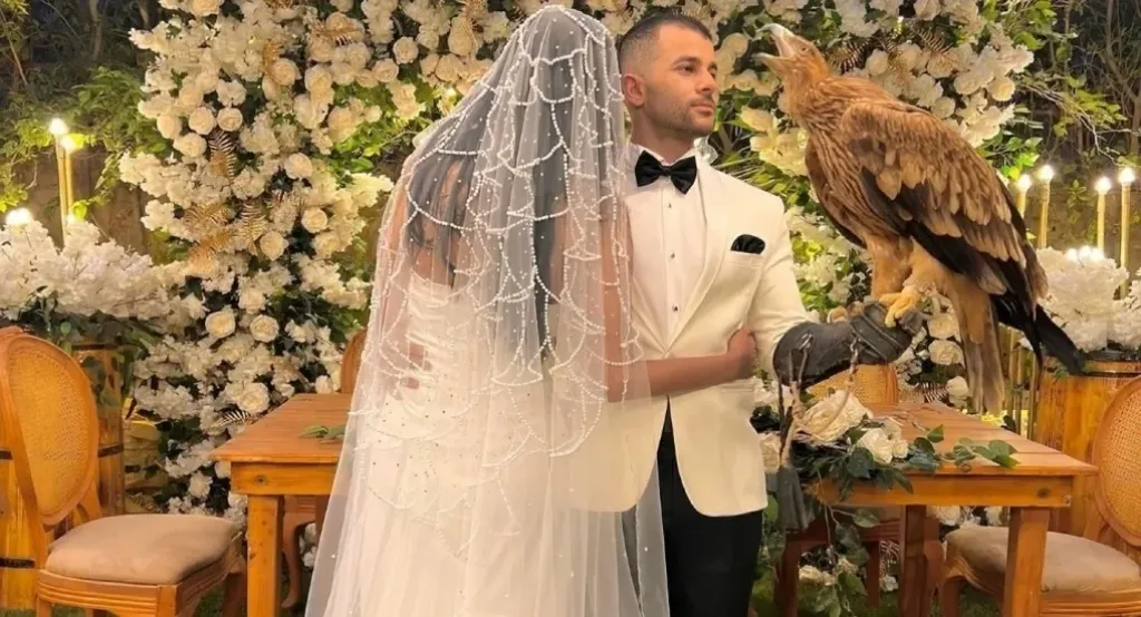 رامز أمير في حفل زفافه