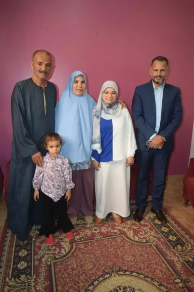 جانب من الزيارة