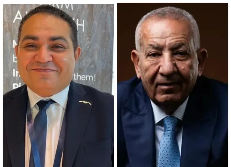 رجل الأعمال كامل أبو علي ومحمد عيد 