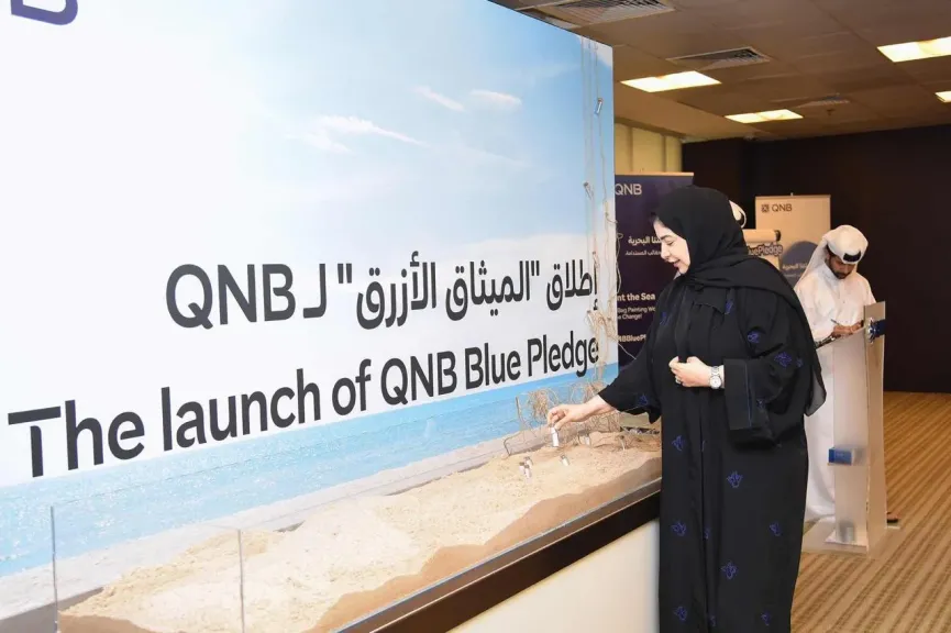 QNB مصر يدعو إلى تبني ممارسات مستدامة للحفاظ على البيئة البحرية بشاطئ العلمين