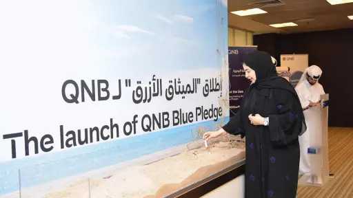 QNB مصر يدعو إلى تبني ممارسات مستدامة للحفاظ على البيئة البحرية بشاطئ العلمين