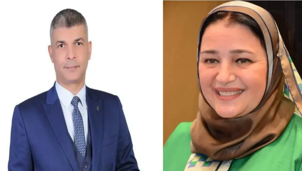 الدكتورة عبير عصام و هشام قطب 