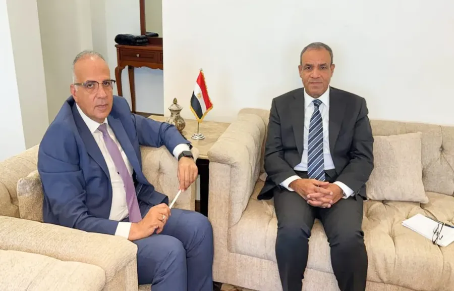 وزيرا الرى والخارجية 