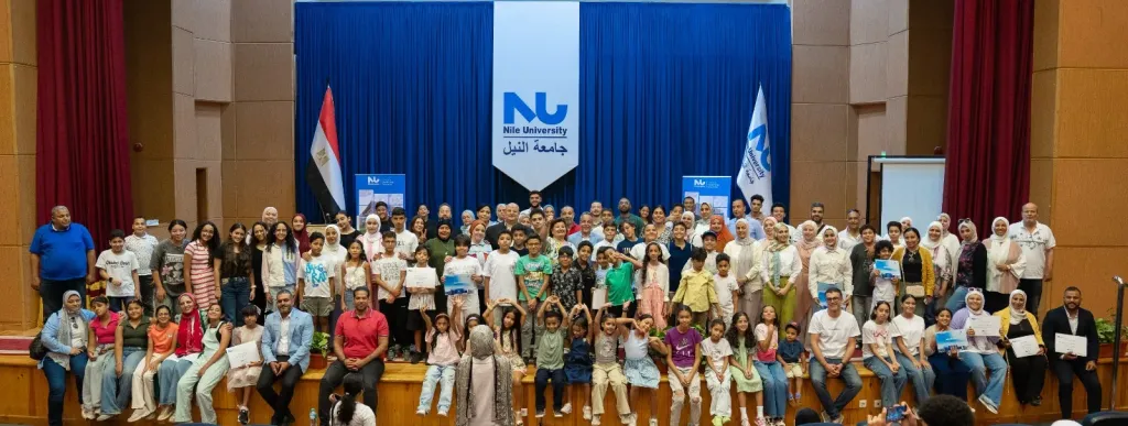 جامعة النيل تحتفل بتخريج الدفعة الثالثة من معسكرها الصيفي للشباب