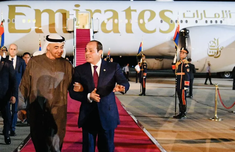 الرئيس السيسي-الرئيس الإماراتي