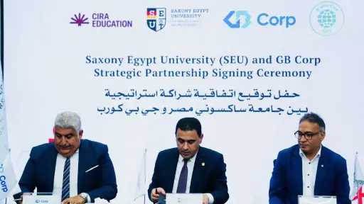 شراكة استراتيجية بين جامعة ساكسوني مصر و «جي بي كورب» لتعزيز التعليم بمجال ميكاترونيكس السيارات