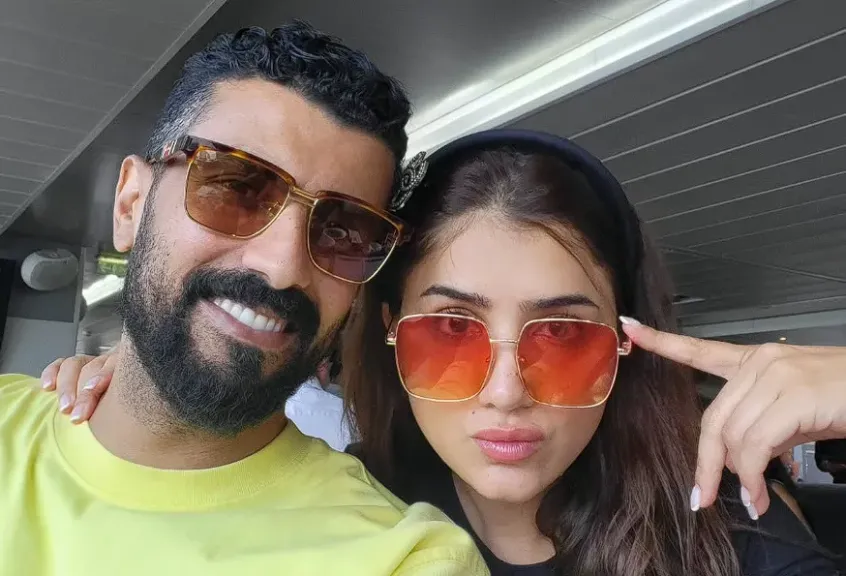 مي عمر ومحمد سامي