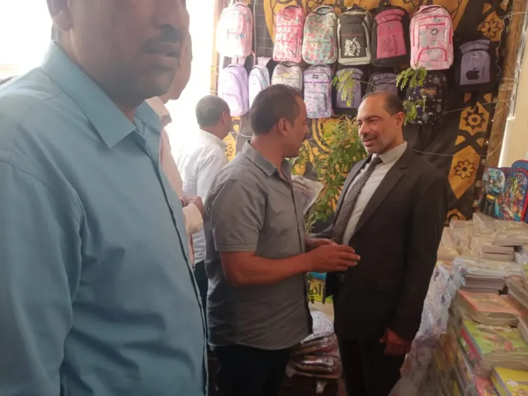 جانب من افتتاح المعرض