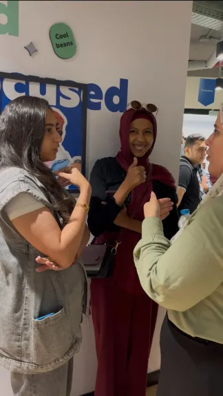 جانب من افتتاح مركز الاتصال الجديد