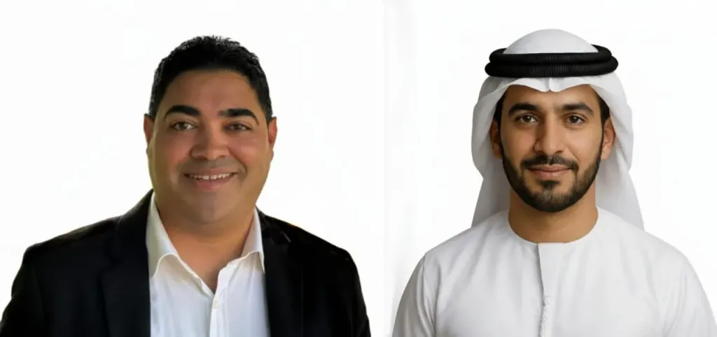 رجل الأعمال سالم بن ناصر والكاتب الصحفى محمود الجندي 