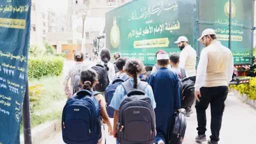 «بيت الزكاة والصدقات» يوزع مستلزمات مدرسية على الأيتام بمحافظات القاهرة والجيزة والقليوبية