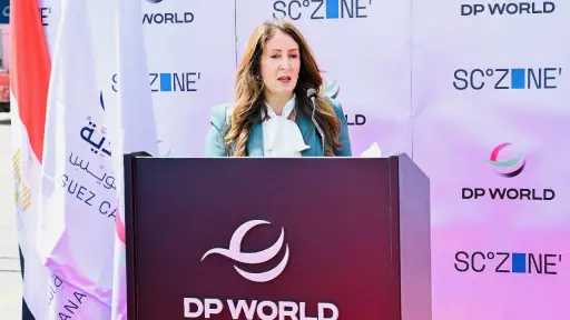 دي بي ورلد مصر تستضيف السفيرة الأمريكية ووفد شركات أمريكية كبرى بميناء السخنة
