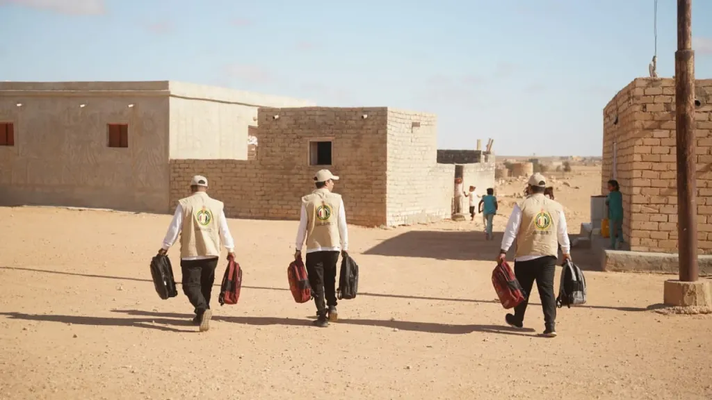 جانب من الحملة