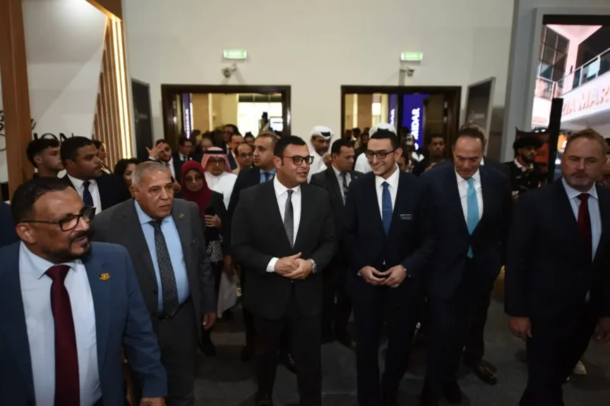 قيادات الشركة في معرض سيتي سكيب