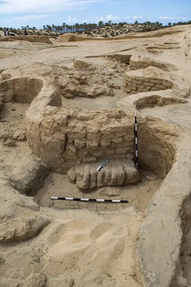 اكتشاف حصن عسكري ضخم 