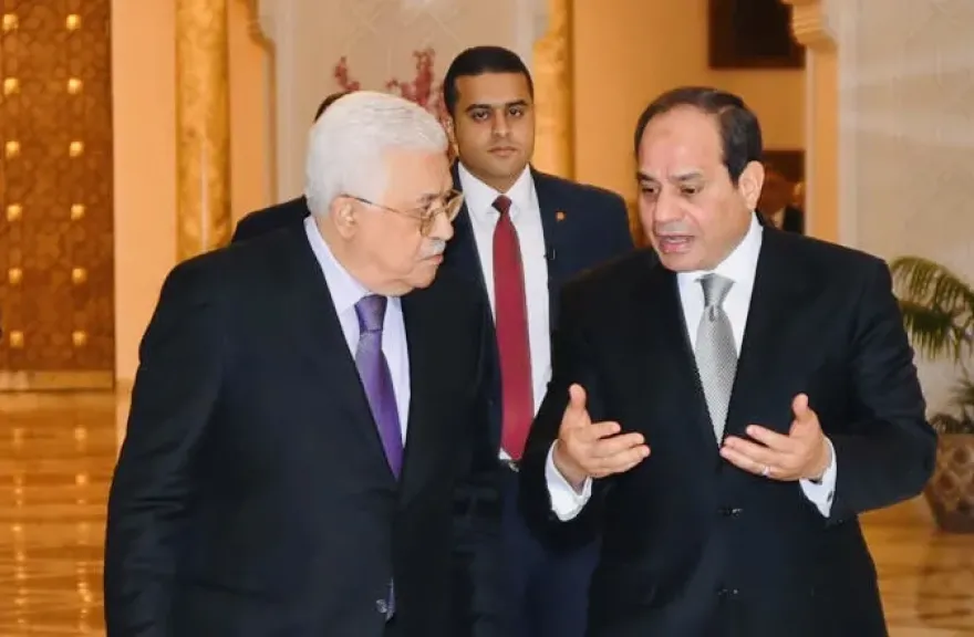 الرئيس السيسي-الرئيس محمود عباس