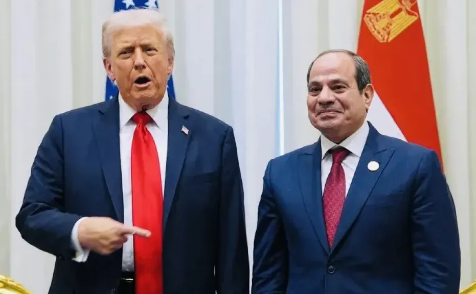 الرئيس السيسي-الرئيس ترامب