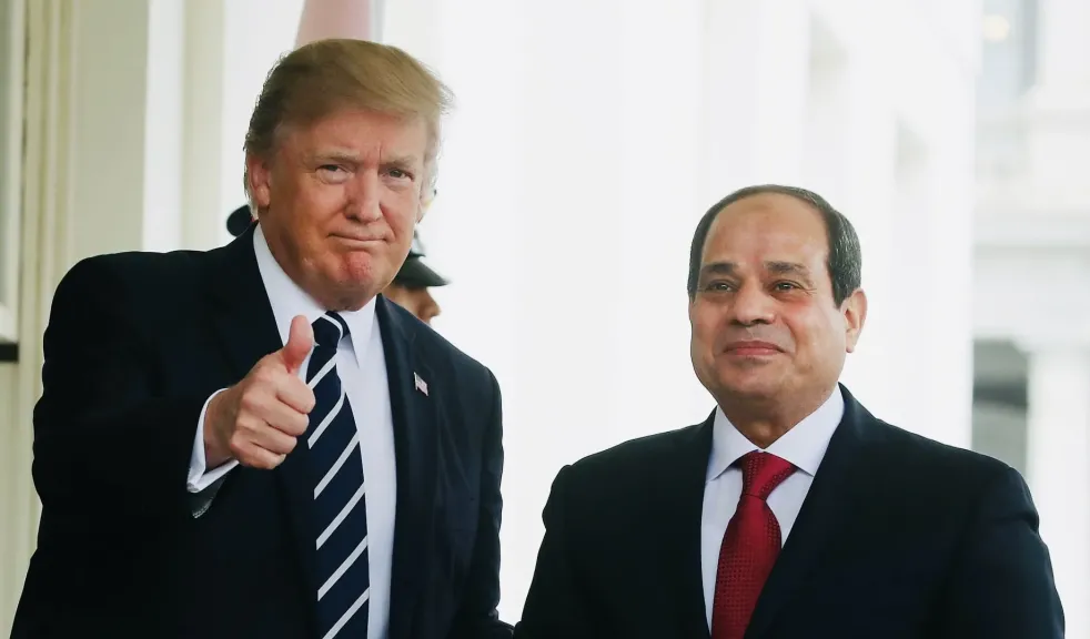 الرئيس السيسي-الرئيس ترامب