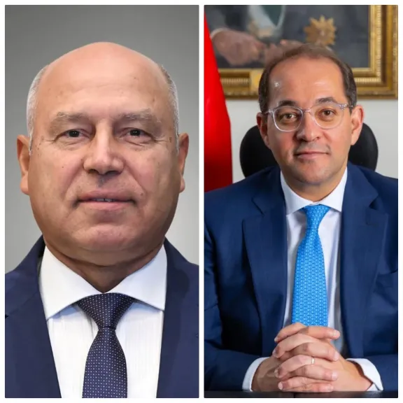 وزيرا المالية والصناعة