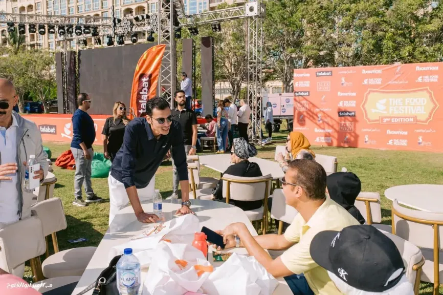 نجاح باهر لأول مهرجان ”Food Festival” برعاية أمير أبو الفتوح