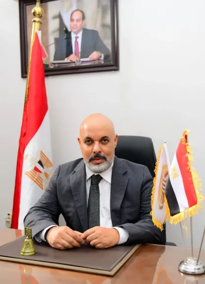 إيهاب واصف رئيس شعبة الذهب والمعادن