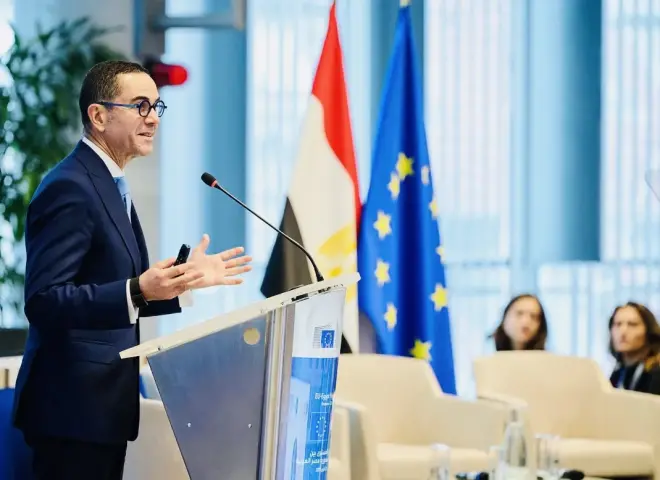 وزير الاستثمار يشارك بأعمال القمة المصرية الأوروبية في بروكسل لتعزيز الاستثمار والتحول الصناعي