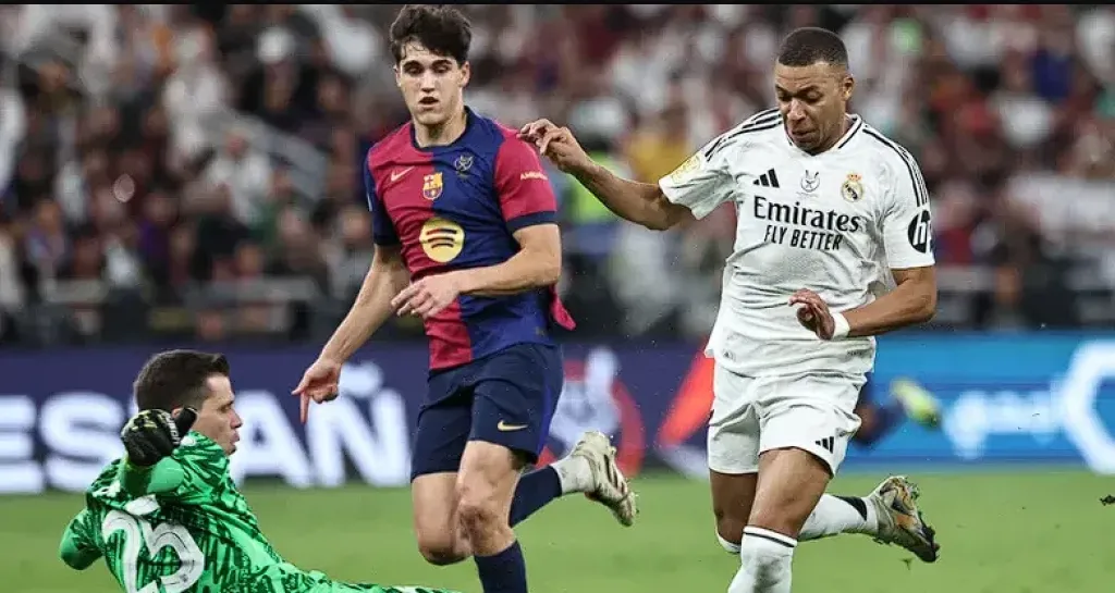 التشكيل المتوقع للكلاسيكو|  مبابي يقود هجوم ريال مدريد .. وبرشلونة يعيد... التشكيل المتوقع للكلاسيكو|  مبابي يقود هجوم ريال مدريد .. وبرشلونة يعيد توازنه بعودة أراوخو ودي يونج