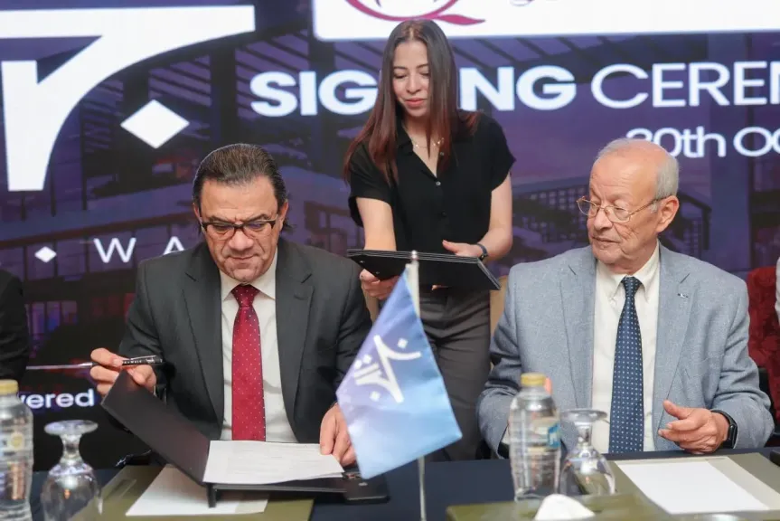 جانب من التعاقد