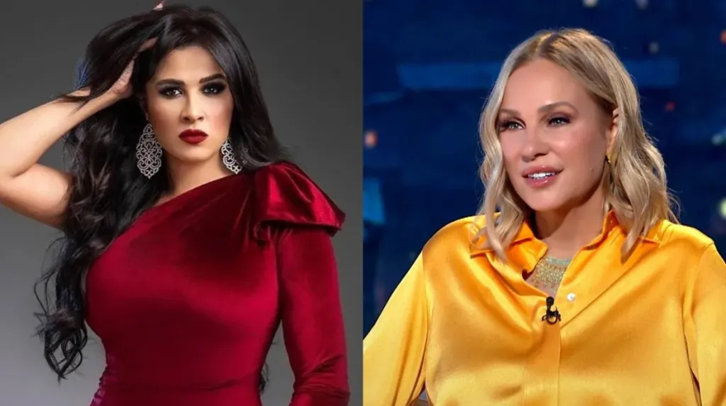 ياسمين عبد العزيز و  شيرين رضا