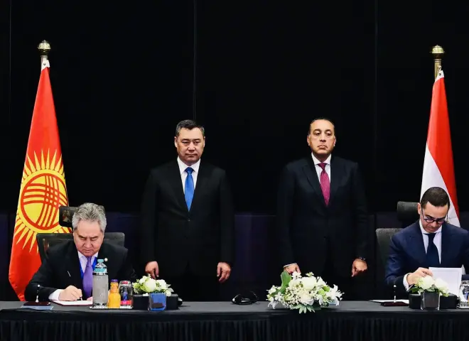 وزير الاستثمار يوقع مذكرة تفاهم لتعزيز العلاقات الاقتصادية بين مصر وقيرغيزستان