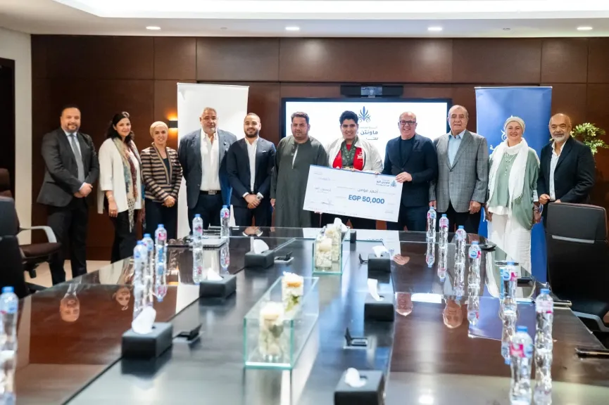 جانب من تكريم احمد مؤمن