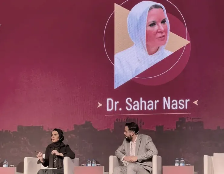 د.سحر نصر: تمكنا من تجهيز 12 قافلة إغاثية بها 25 ألف طن مساعدات عاجلة لأهلنا بفلسطين