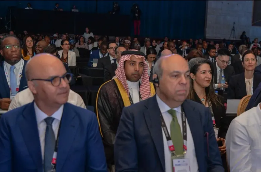 وزير الطيران خلال المؤتمر