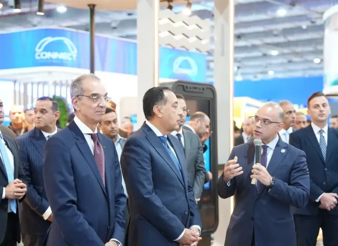 رئيس الرقابة المالية يستعرض جهود التحول الرقمي بالنظام المالي غير المصرفي بمعرض Cairo ICT