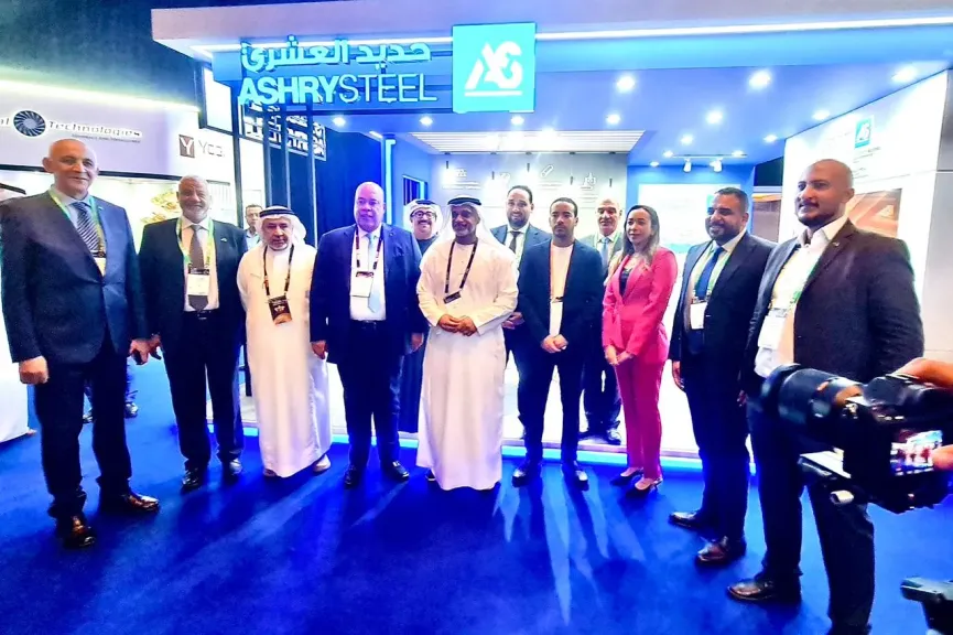 أيمن العشري: مشاركة قوية لصناع الحديد بمعرض الشرق الأوسط امستيل في دبي