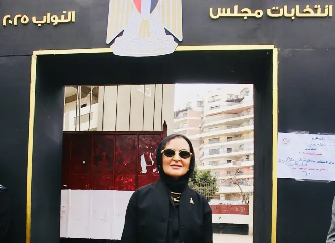 الدكتورة سحر نصر تدلي بصوتها فى انتخابات مجلس النواب 2025