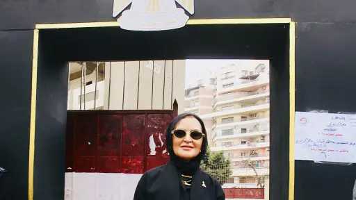 الدكتورة سحر نصر تدلي بصوتها فى انتخابات مجلس النواب 2025