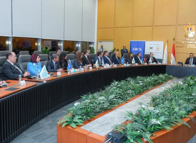 التجاري الدولي والمجتمعات العمرانية الجديدة يوقعان بروتوكول تعاون لتمويل شراء الوحدات بمشاريع الوزارة