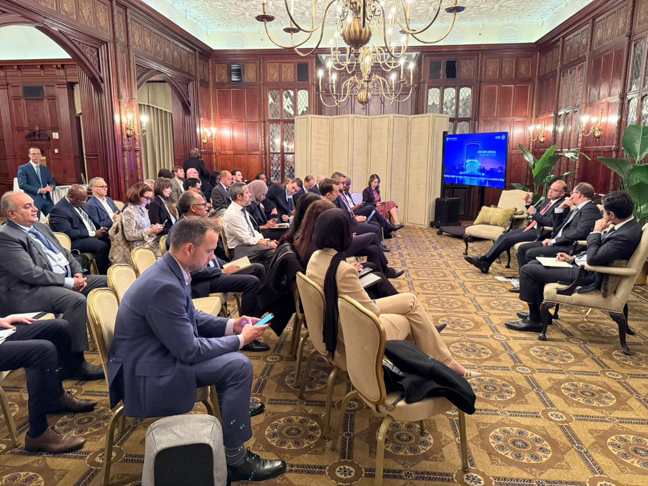 رئيس الرقابة المالية يستعرض إصلاحات التأمين وسوق رأس المال أمام كبار المستثمرين العالميين