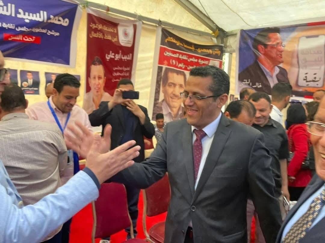 فوز خالد البلشي نقيب الصحفيين