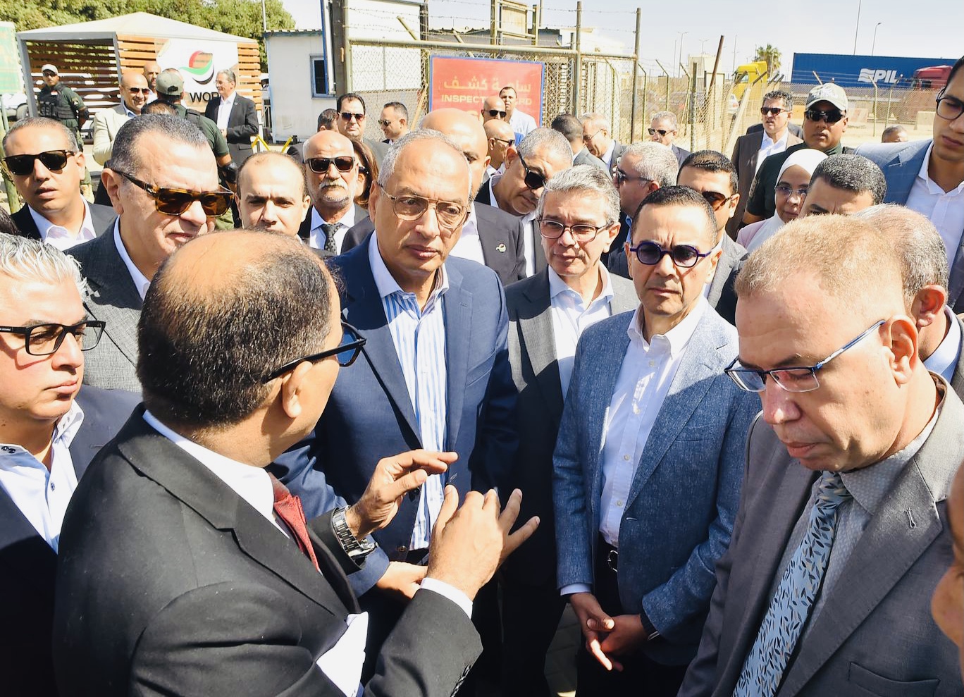 من ميناء السخنة.. وزير الاستثمار يتابع تطبيق منظومة الإفراج الجمركي المتكامل
