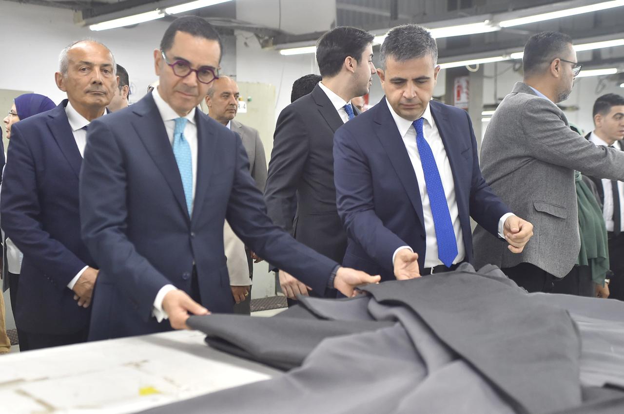 حسن الخطيب يضع حجر الأساس لمصنع جديد لشركة KCG التركية باستثمارات تتجاوز 75 مليون دولار بمصر