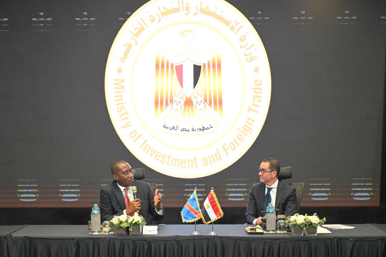 وزير الاستثمار يبحث التعاون مع نائب رئيس الوزراء بجمهورية الكونغو الديمقراطية