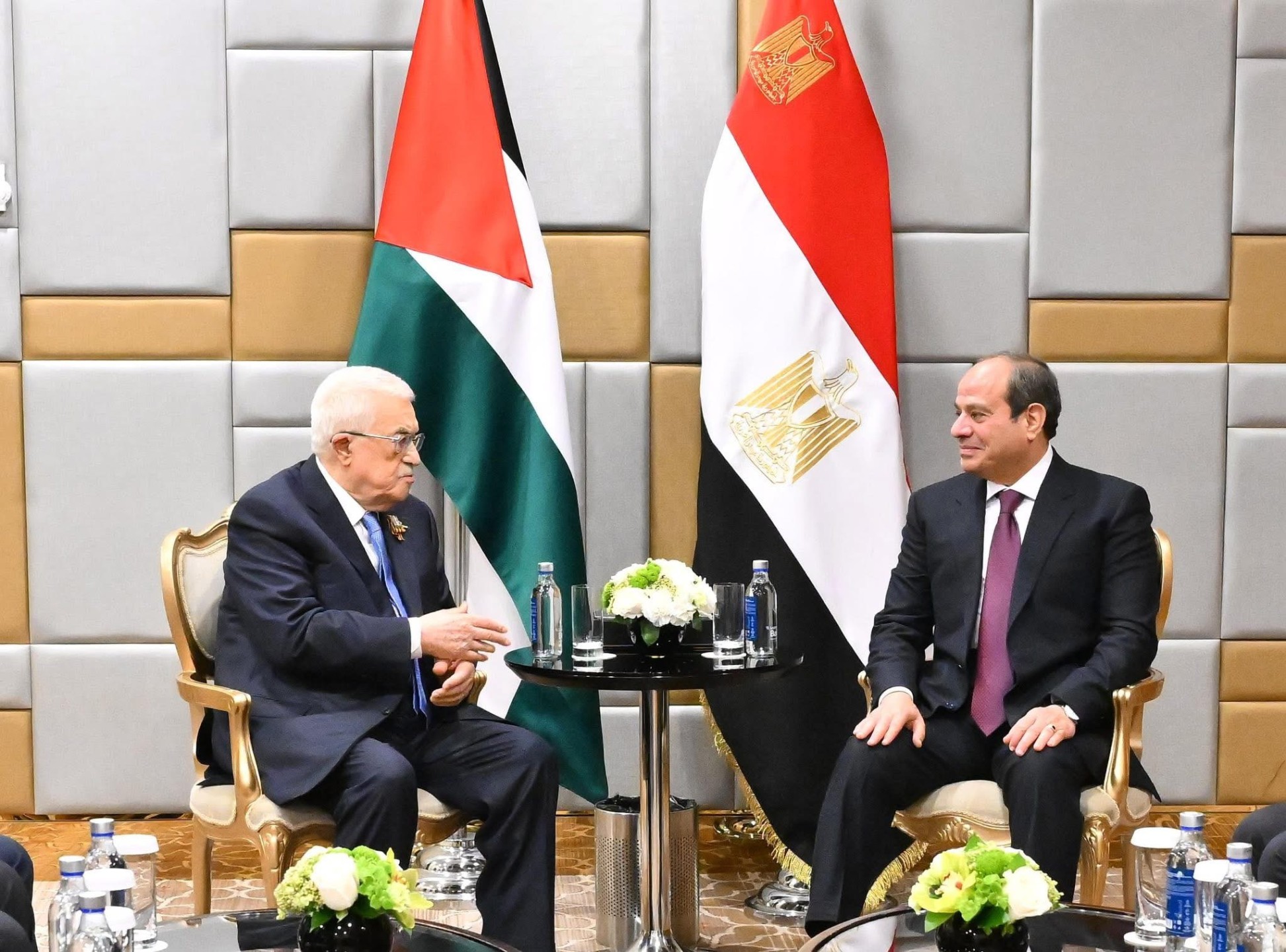 السيسي ومحمود عباس