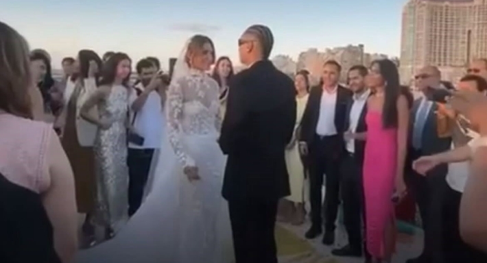مروان بابلو يحتفل بزفافه