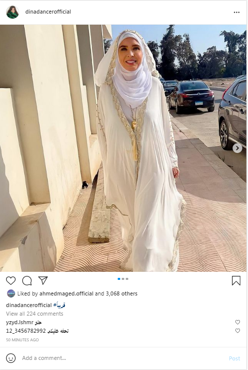 الراقصة دينا